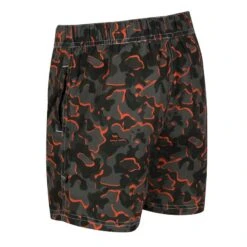 Regatta Jongens Skander II Camo Zwemshort (Druivenblad/Magma Sinaasappel) -Modekleding jongens skander ii camo zwemshort druivenbladmagma sinaasappel 2