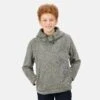 Regatta Keyon Wandelfleece Met Capuchon Voor Kinderen - Lichtgroen