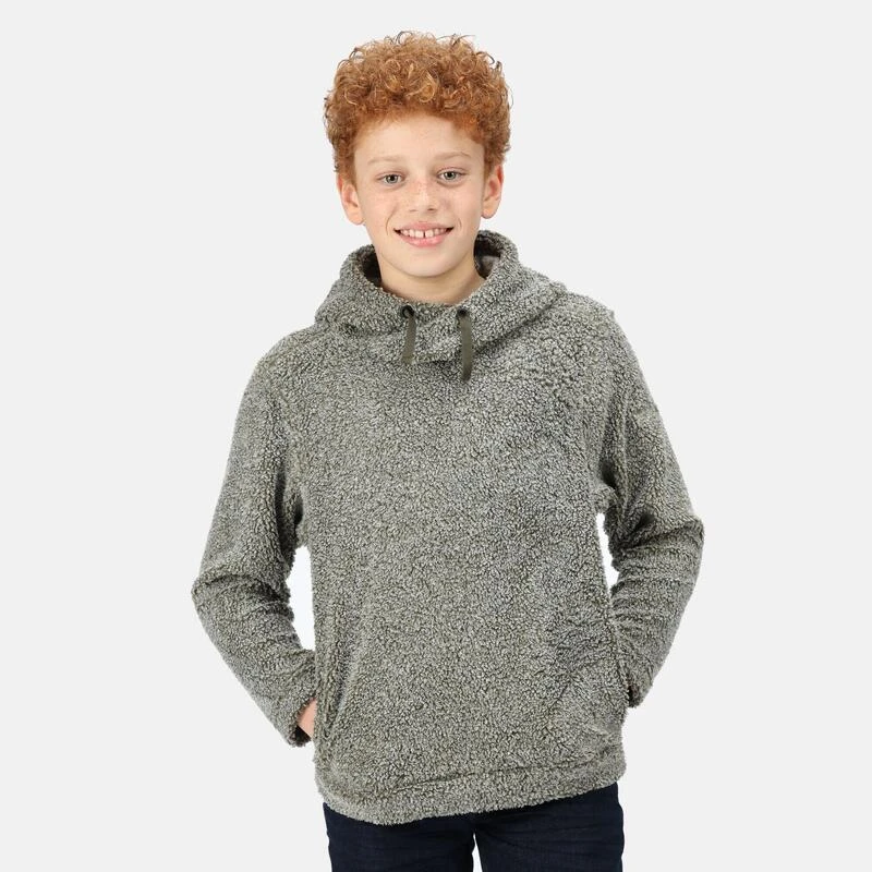 Regatta Keyon Wandelfleece Met Capuchon Voor Kinderen - Lichtgroen 3 Regatta Keyon Wandelfleece Met Capuchon Voor Kinderen - Lichtgroen