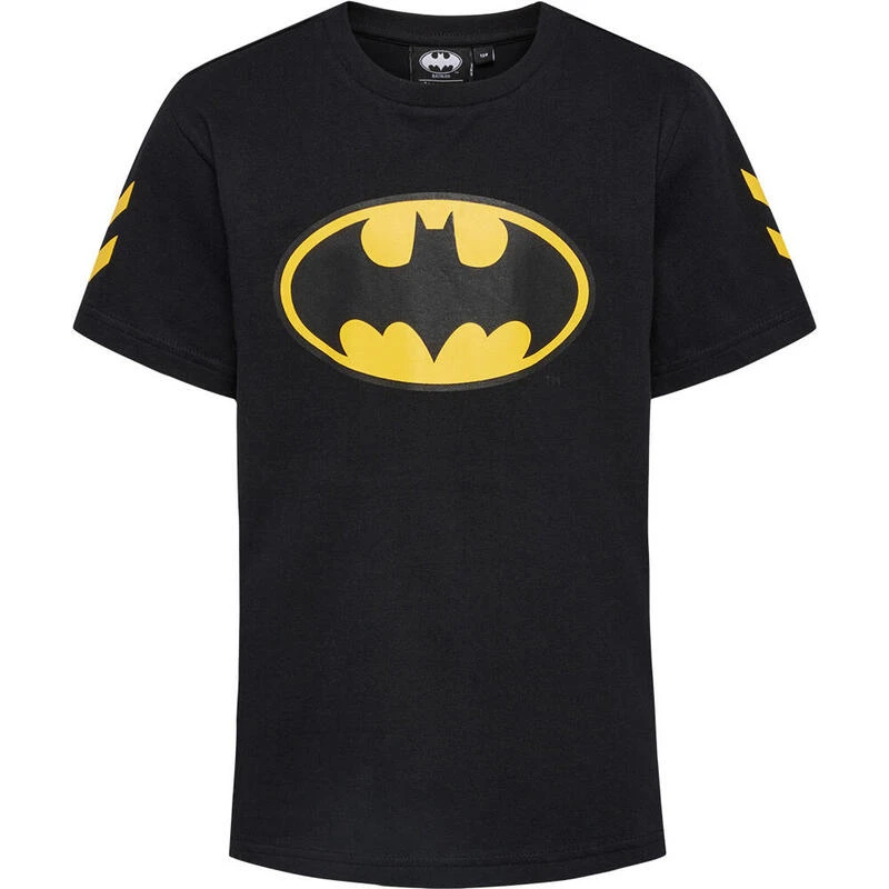 Kinder-T-shirt Met Korte Mouwen Hummel Batman 3 Kinder-T-shirt Met Korte Mouwen Hummel Batman