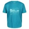Regatta Kinderen/Kinderen Alvarado VI Berg Tshirt (Emailleblauw)
