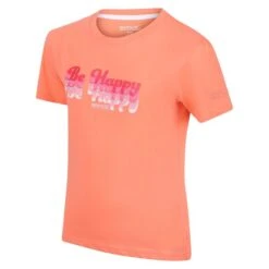 Regatta Kinderen/Kinderen Bosley V 3D Tshirt (Fusion Koraal) 10 Regatta Kinderen/Kinderen Bosley V 3D Tshirt (Fusion Koraal) -Modekleding kinderenkinderen bosley v 3d tshirt fusion koraal 3