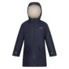 Regatta Kinderen/Kinderen Brynlee Plain Waterdichte Jas (Marine) 2 Regatta Kinderen/Kinderen Brynlee Plain Waterdichte Jas (Marine) -Modekleding kinderenkinderen brynlee plain waterdichte jas marine