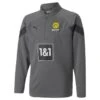Puma Kindertrainings Sweatshirt Met 1/4 Rits Borussia Dortmund 2022/23 -Modekleding kindertrainings sweatshirt met 14 rits borussia dortmund 202223