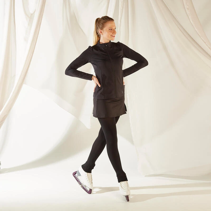 Kunstschaatsrokje Voor Volwassenen Zwart 9 Kunstschaatsrokje Voor Volwassenen Zwart - Afbeelding 7