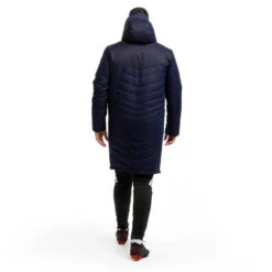 Kipsta Lange Voetbalparka Voor Volwassenen 16 Kipsta Lange Voetbalparka Voor Volwassenen -Modekleding lange voetbalparka voor volwassenen donkerblauw 2