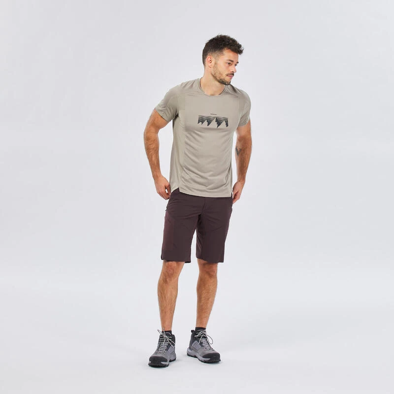 Quechua Lange Wandelshort Voor Heren MH500 4 Quechua Lange Wandelshort Voor Heren MH500 - Afbeelding 2