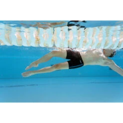 Lange Zwemboxer Yoko -Modekleding lange zwemboxer yoko zwartgrijsblauw 5