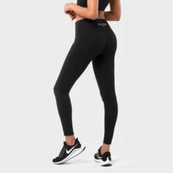 Legging Met Middelhoge Taille Fitness SIROKO Five Stars Zwart Dames -Modekleding legging met middelhoge taille fitness siroko five stars zwart dames 2