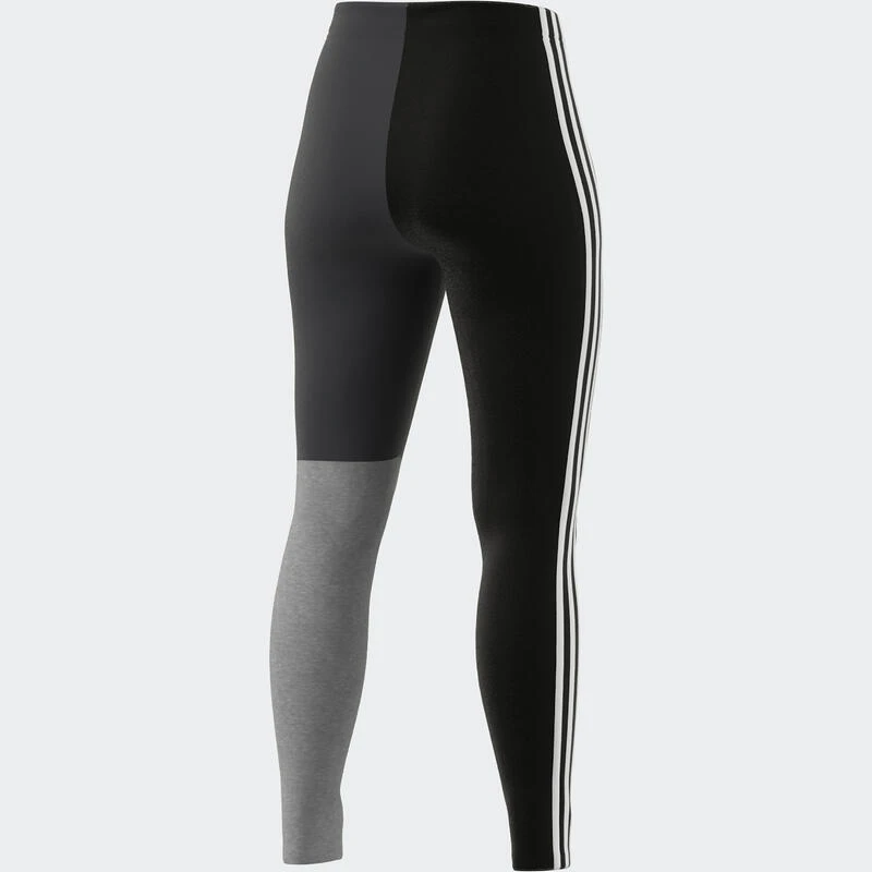 ADIDAS Legging Voor Fitness En Soft Training Dames Colorblock Zwart En Grijs 5 ADIDAS Legging Voor Fitness En Soft Training Dames Colorblock Zwart En Grijs - Afbeelding 3