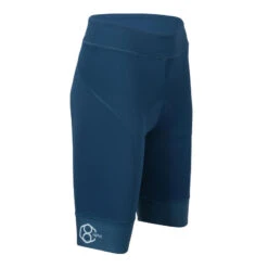 Level+ Fietsshort Blauw/groen Dames 8andCounting