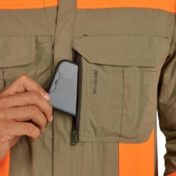 Licht En Ademend Jachtoverhemd Met Lange Mouwen 520 Groen/fluo -Modekleding licht en ademend jachtoverhemd met lange mouwen 520 groenfluo 11