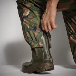 Lichte Regenbroek Voor De Jacht 100 -Modekleding lichte regenbroek voor jagen 100 camouflage 4