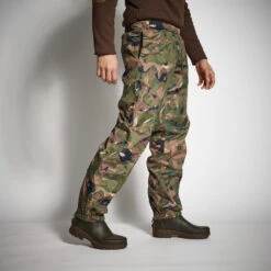Lichte Regenbroek Voor De Jacht 100 -Modekleding lichte regenbroek voor jagen 100 camouflage 5