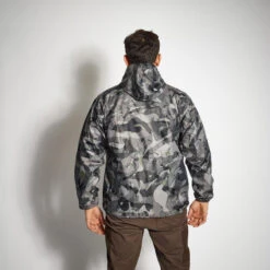 Lichte Regenjas Voor Jagen 100 13 Lichte Regenjas Voor Jagen 100 -Modekleding lichte regenjas voor jagen 100 camouflage grijs 2