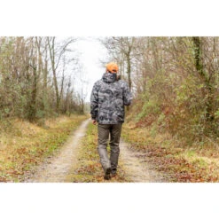 Lichte Regenjas Voor Jagen 100 18 Lichte Regenjas Voor Jagen 100 -Modekleding lichte regenjas voor jagen 100 camouflage grijs 7