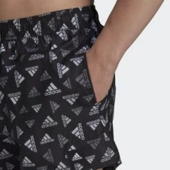 ADIDAS Logo Print CLX Zeer Korte Zwemshort -Modekleding logo print clx zeer korte zwemshort 3