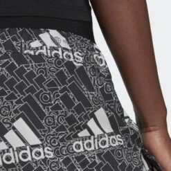 ADIDAS Made For Training Logo Graphic Pacer Short -Modekleding made for training logo graphic pacer short 3