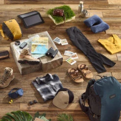 Merino Topje Voor Backpacken Dames Travel 500 Koraal -Modekleding merino topje voor backpacken dames travel 500 geel 13