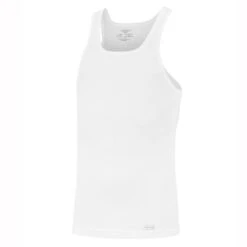 Mouwloos Hemd Puur Katoen Essentials -Modekleding mouwloos hemd puur katoen essentials 4