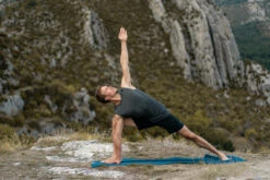 Mouwloos Yogashirt Voor Heren Naadloos -Modekleding naadloos en mouwloos yogashirt voor heren donkergrijs 5