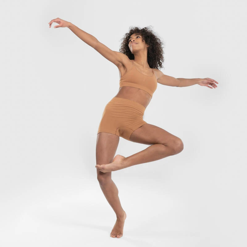 Naadloze Short Voor Moderne Dans Dames 4 Naadloze Short Voor Moderne Dans Dames - Afbeelding 2