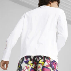 Neymar Jr Creativity T-shirt Met Lange Mouwen Voor Heren PUMA -Modekleding neymar jr creativity t shirt met lange mouwen voor heren puma 3