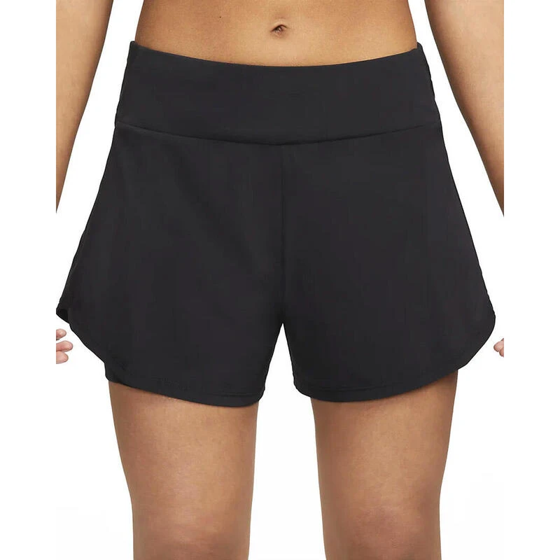 Nike Dri-FIT Bliss Mid-Rise Dames Runningshort 3 Nike Dri-FIT Bliss Mid-Rise Dames Runningshort