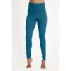 OM Legging - Comfortabele Loose-fit Legging - Biologisch Katoen - Azuurblauw
