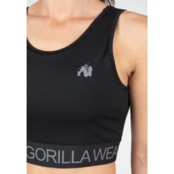 Gorilla Wear Osseo Crop Top - Black -Modekleding osseo crop top black 3