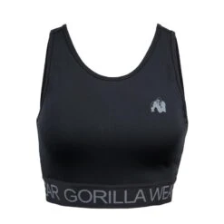 Gorilla Wear Osseo Crop Top - Black -Modekleding osseo crop top black 4
