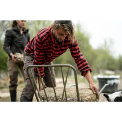 OVERHEMD 100 -Modekleding overhemd 100 rood 11