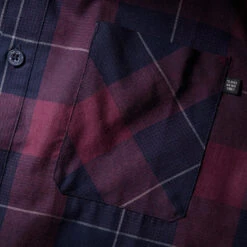 Overhemd Voor Backpacken Travel 100 Warm -Modekleding overhemd voor backpacken travel 100 warm bordeaux 2