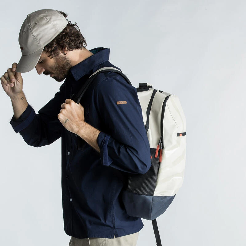 Tribord Overhemd Voor Heren Sailing 100 Lange Mouwen 8 Tribord Overhemd Voor Heren Sailing 100 Lange Mouwen - Afbeelding 6