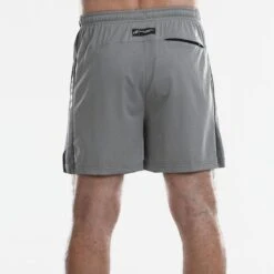 BULLPADEL Padelshort Voor Heren Llano Grijs 9 BULLPADEL Padelshort Voor Heren Llano Grijs -Modekleding padelshort voor heren llano grijs 3