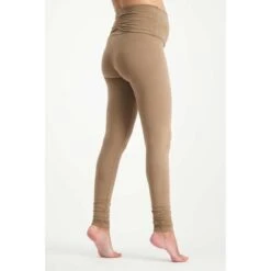 Peace Zwangerschapslegging Met Omslagband Van Bio Katoen - Inca Cacao -Modekleding peace zwangerschapslegging met omslagband van bio katoen inca cacao 1