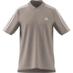 Poloshirt En Klein Geborduurd Logo In Piqué Adidas Essentials 3-Stripes -Modekleding poloshirt en klein geborduurd logo in pique adidas essentials 3 stripes 1