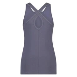 Prana - Extra Lange Yogatop Met Kruisband - Bamboe - Rock -Modekleding prana extra lange yogatop met kruisband bamboe rock 2