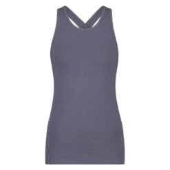 Prana - Extra Lange Yogatop Met Kruisband - Bamboe - Rock -Modekleding prana extra lange yogatop met kruisband bamboe rock 3