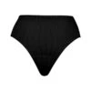 Puma Bikinibroekje Ribbed High Waist Brief Black Combo -Modekleding puma bikinibroekje ribbed high waist brief black combo