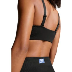 Puma Bikinibroekje Ribbed High Waist Brief Black Combo -Modekleding puma bikinibroekje ribbed high waist brief black combo 5