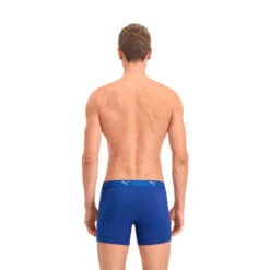 Puma Sport Boxershorts Katoen 2-pack Blauw -Modekleding puma sport boxershorts katoen 2 pack blauw 3