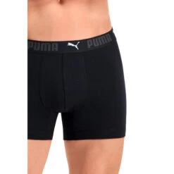 Puma Sport Boxershorts Katoen 2-pack Zwart -Modekleding puma sport boxershorts katoen 2 pack zwart 4