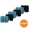 Puma Sport Boxershorts Microfiber 6-pack Blue Lagoon Combo -Modekleding puma sport boxershorts microfiber 6 pack blue lagoon combo