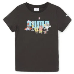 PUMA X SPONGEBOB Logo T-shirt Voor Kinderen PUMA