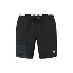 Puma Zwembroek Heren Utility Mid Shorts Zwart -Modekleding puma zwembroek heren utility mid shorts zwart 4