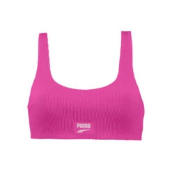 Puma Zwemtop Ribbed Scoop Neck Top Neon Pink -Modekleding puma zwemtop ribbed scoop neck top neon pink 4