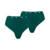 Puma2-Sport String High Waist 2-pack Varsity Green -Modekleding puma2 sport string high waist 2 pack varsity green