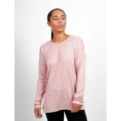 Pursue Fitness Cross Back Sweater Roze -Modekleding pursue fitness cross back sweater roze 2