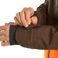 REGENJAS VOOR DE JACHT RENFORT FLUO BRUIN 900 SNIP -Modekleding regenjas voor de jacht renfort fluo bruin 900 snip 11